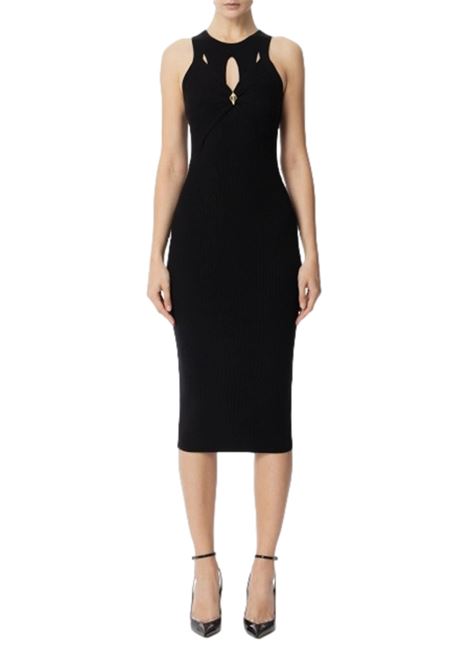 Abito a costine con cut out ELISABETTA FRANCHI | Abiti | AM63B51E2110